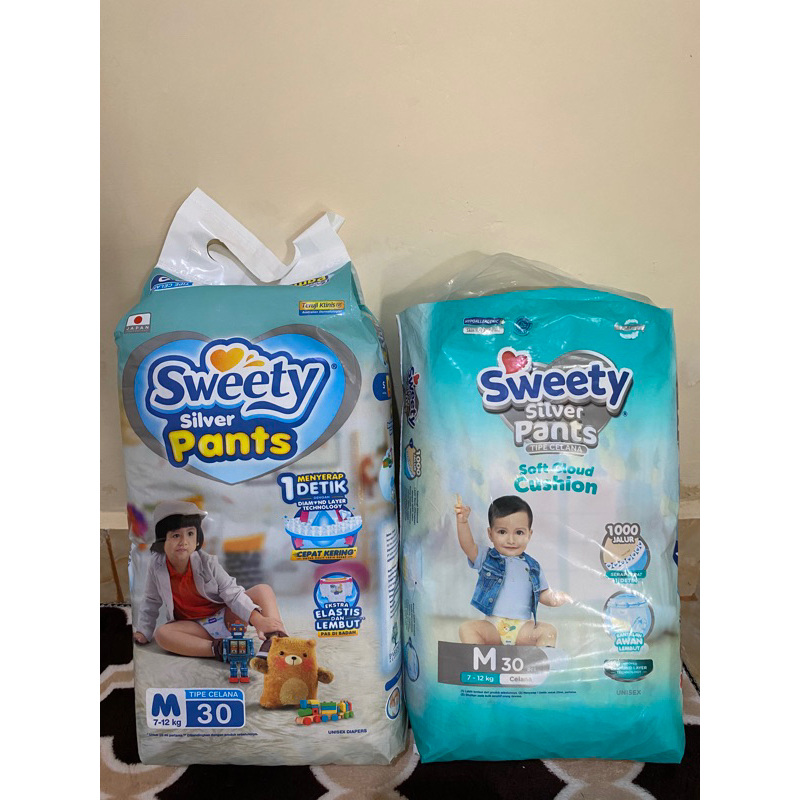 Pampers Silver Sweety M30