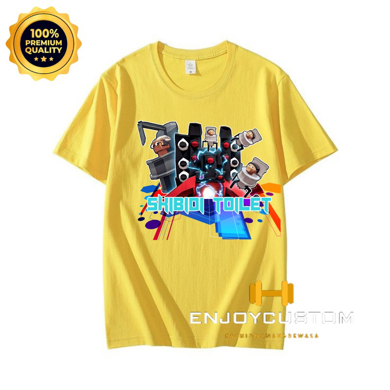 KAOS ANAK BAJU ANAK SKIBIDI TOILET