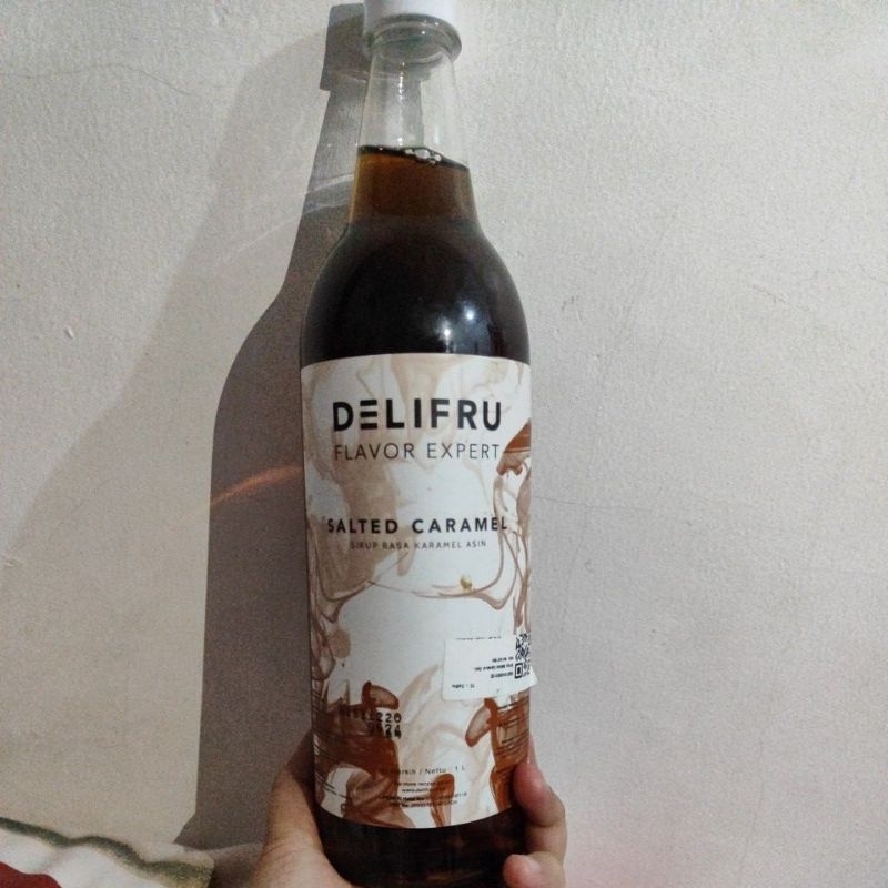 

Syrup caramel delifru 1 liter - sirup karamel premium