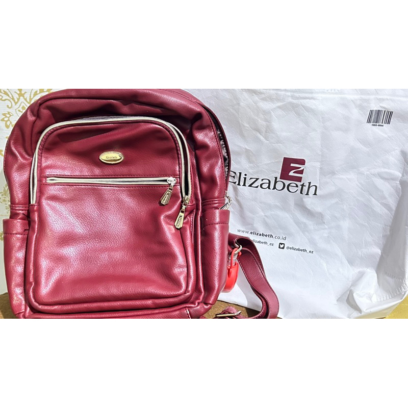 PL Tas branded ELIZABETH ORI muat notebook minus/deffect sdh ada di pict