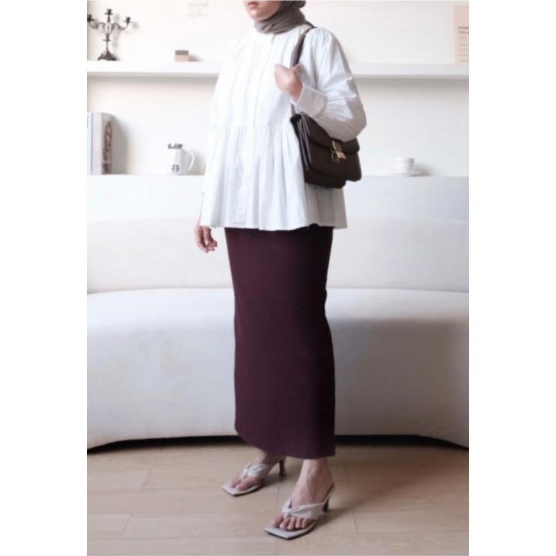 hijab nueta maroon