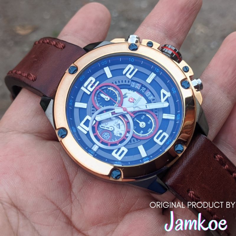 Expedition Jam Tangan Arloji Type 6752 M Untuk Remaja Cowok Pria Analog Original Ori Murah Anti Air 