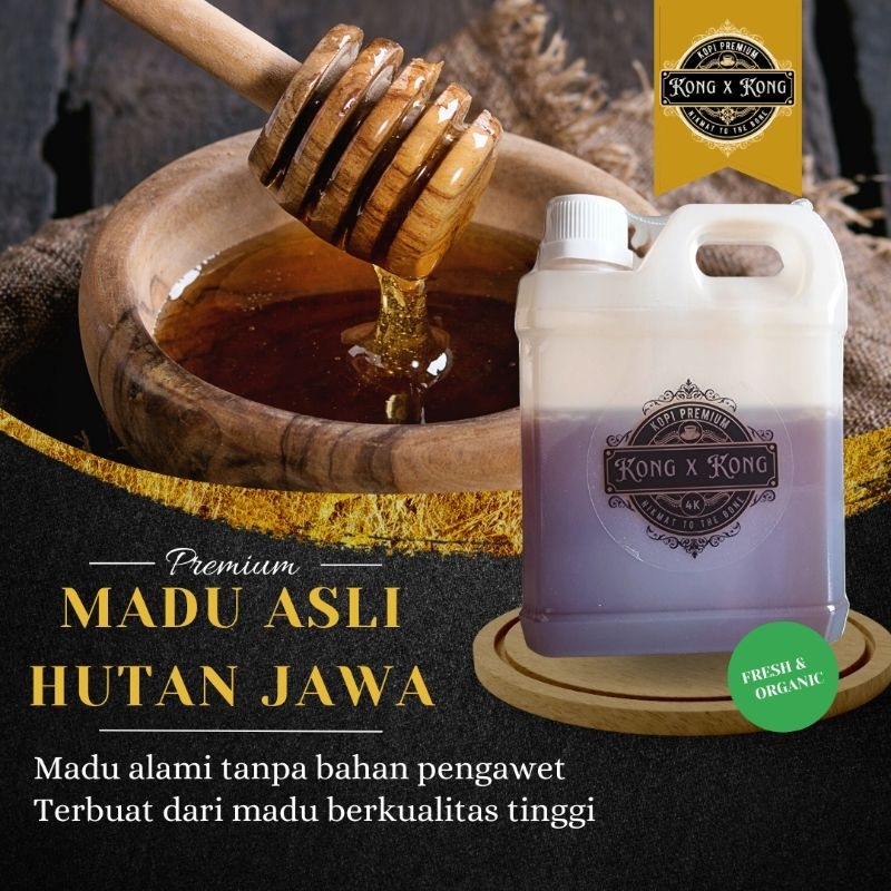 

MADU ASLI HUTAN JAWA [DIJAMIN 100% ALAMI] - 1 LITER