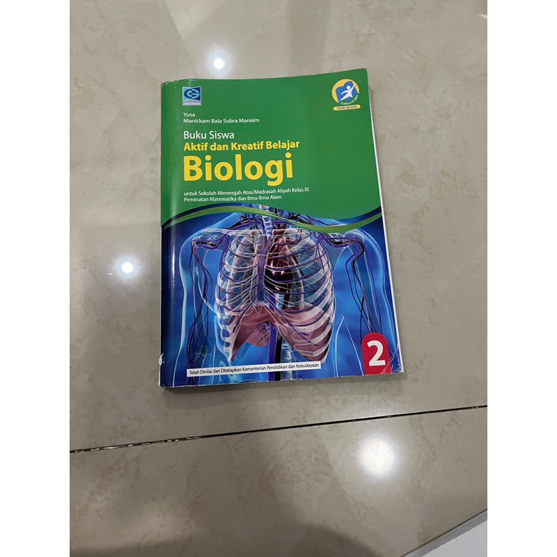 

Buku paket Biologi Kelas 11 (XI)