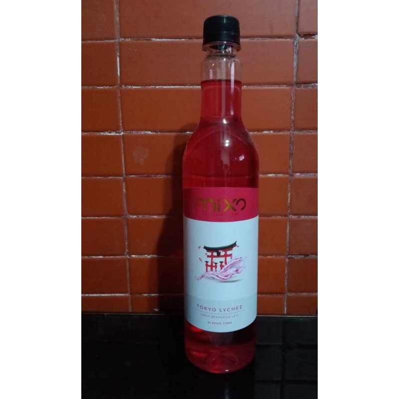 

syrup mixo 750ml rasa tokyo lychee