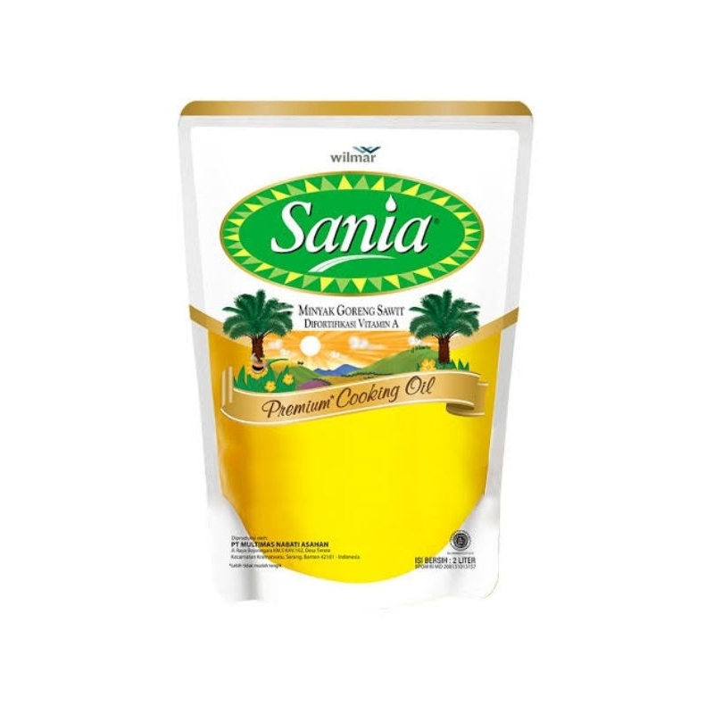 

Minyak Goreng Sania Premium Pouch 2L
