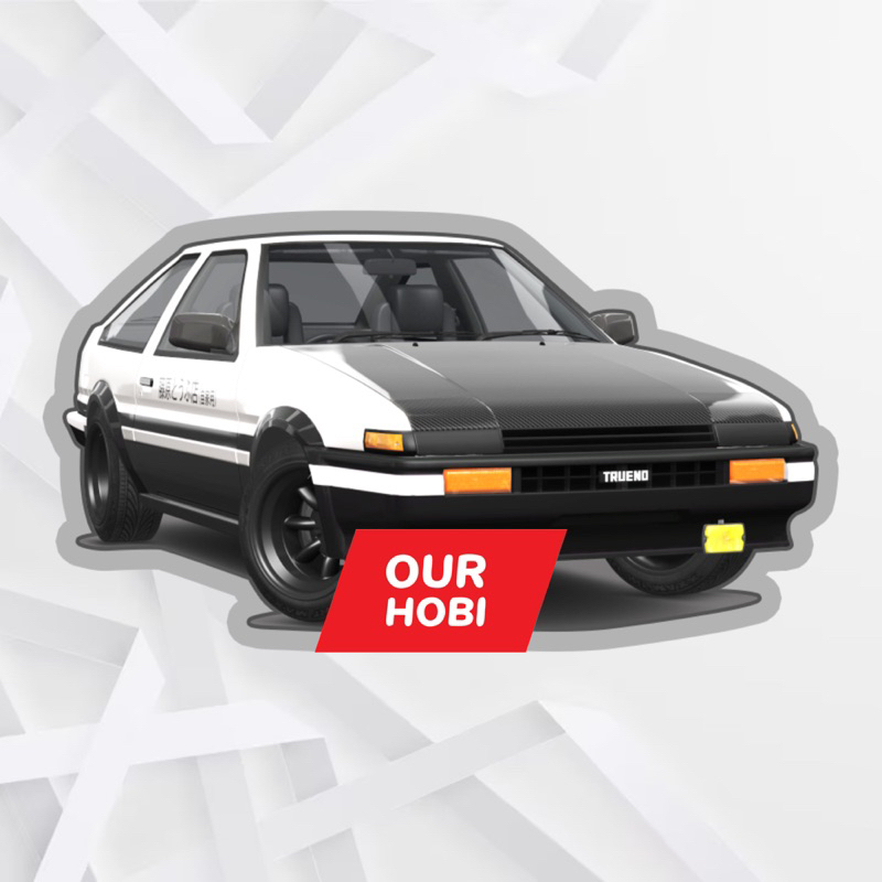 

Sticker Drift AE86 Initial D Tofu Shop