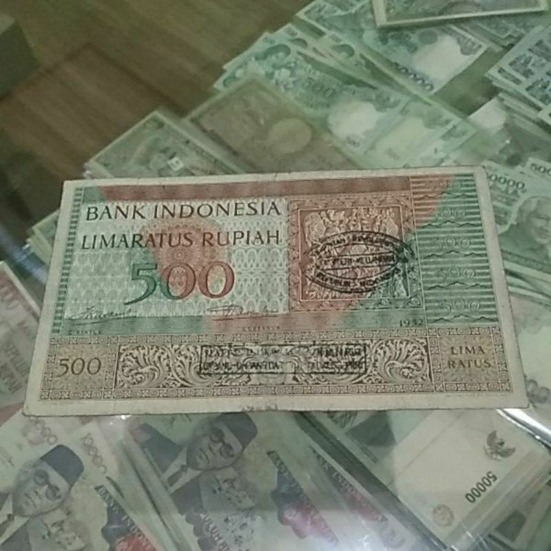 Uang kuno 500 rupiah seribudaya