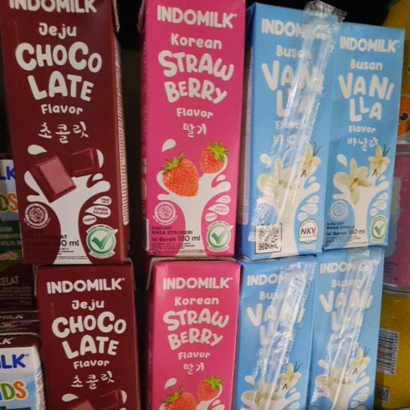 

SUSU UHT INDOMILK 180 ML