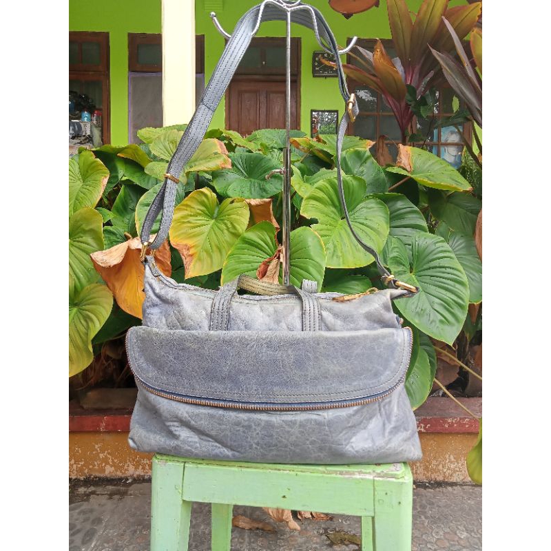 Fendi bowling leather bag