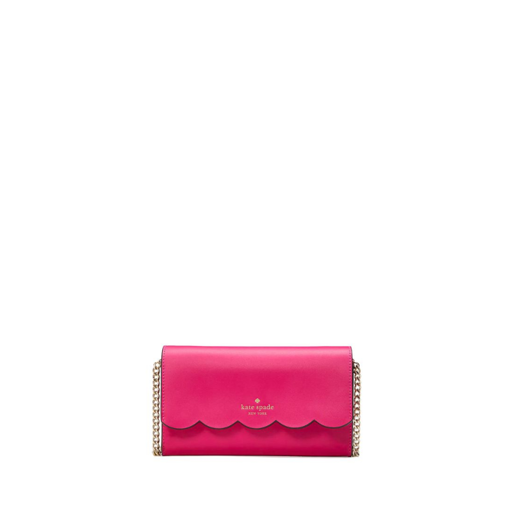 KATE SPADE Gemma Wallet on Chain Deep Hibiscus