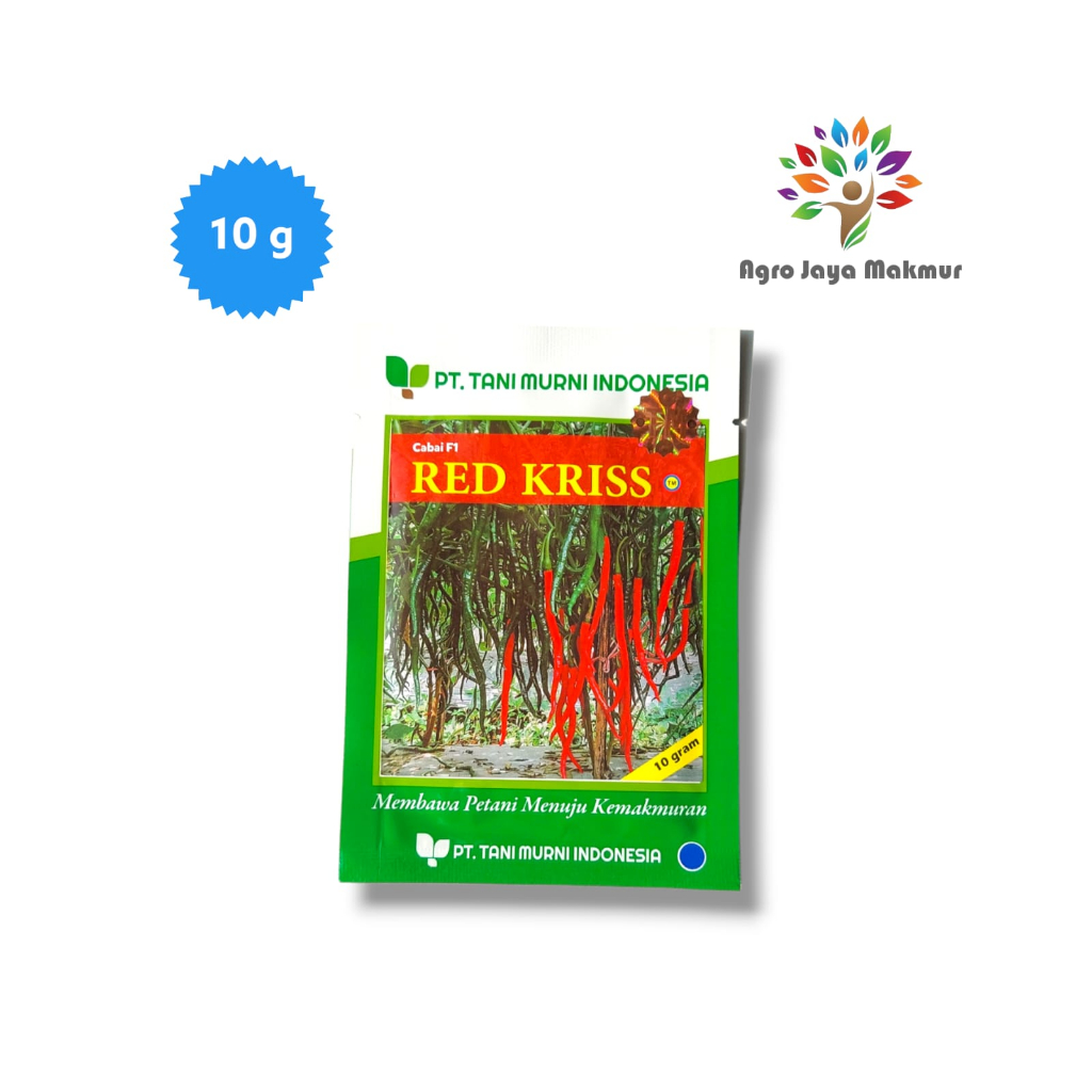 RED KRISS CABE KRITING HIBRIDA 10 GRAM/TAKII SEED/bibit cabe redkriss/cabaired kriss/red kriss 10 gr