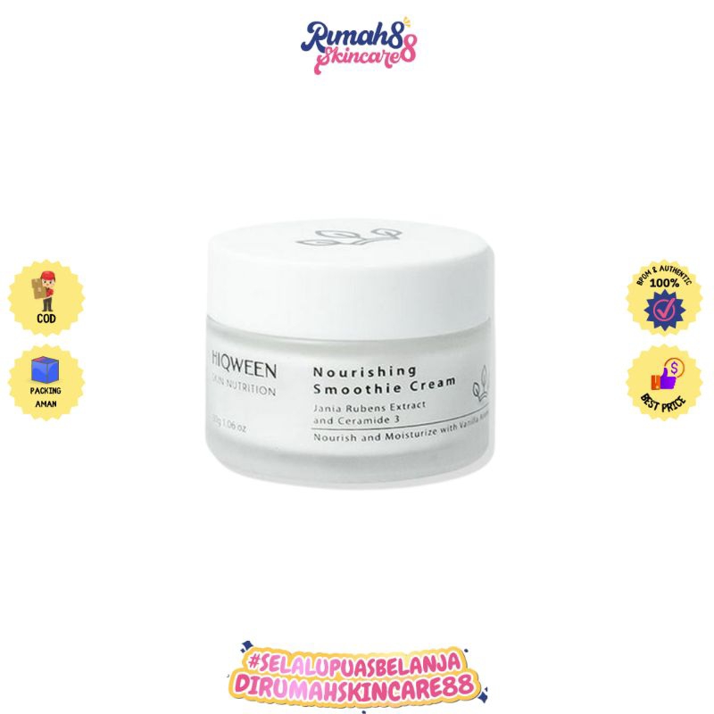 HIQWEEN Nourishing Smoothie Cream Moisturizer 5gr BPOM