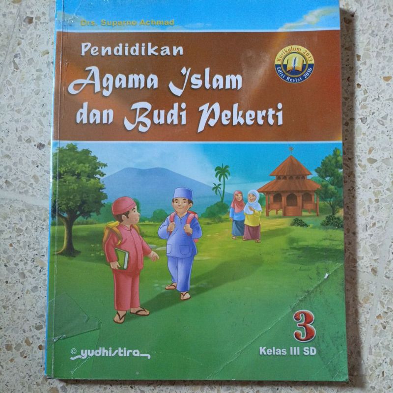Buku Pendidikan Agama Islam dan Budi Pekerti Kelas 3 SD Yudhistira
