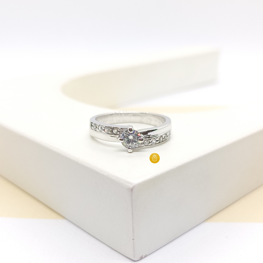 SINGLE RING CUSTOM BAHAN PERAK