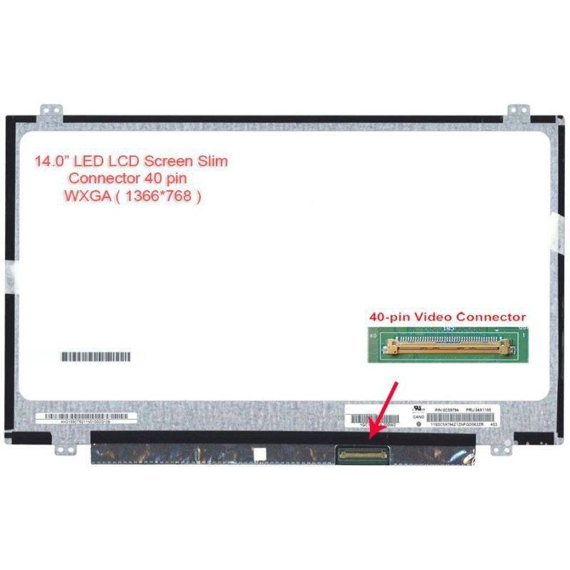 LCD LED 14.0 14 Inch SLIM 40 PIN