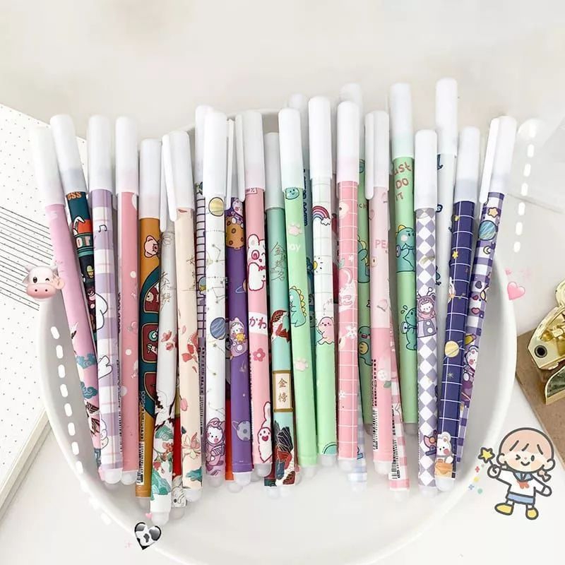 

PULPEN KARAKTER BISA DI HAPUS/PULPEN MOTIF LUCU /PULPEN GELL