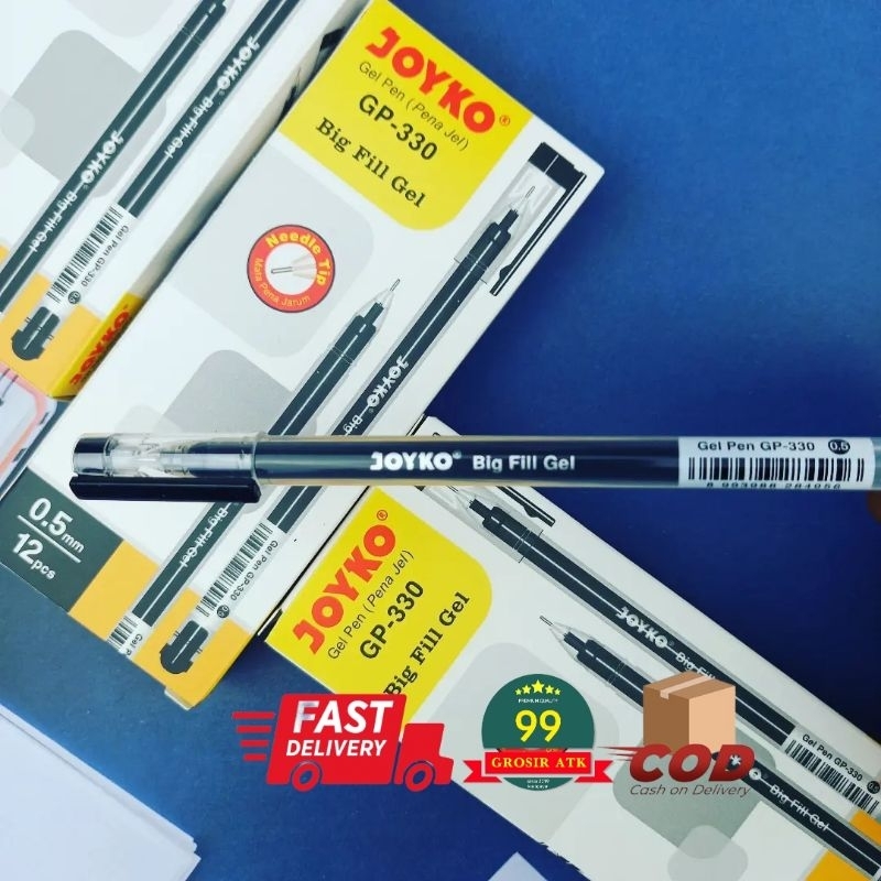 

GP-330/Pulpen JOYKO/Pena Gel/Pen Gel/Pulpen Hitam/Pulpen Murah