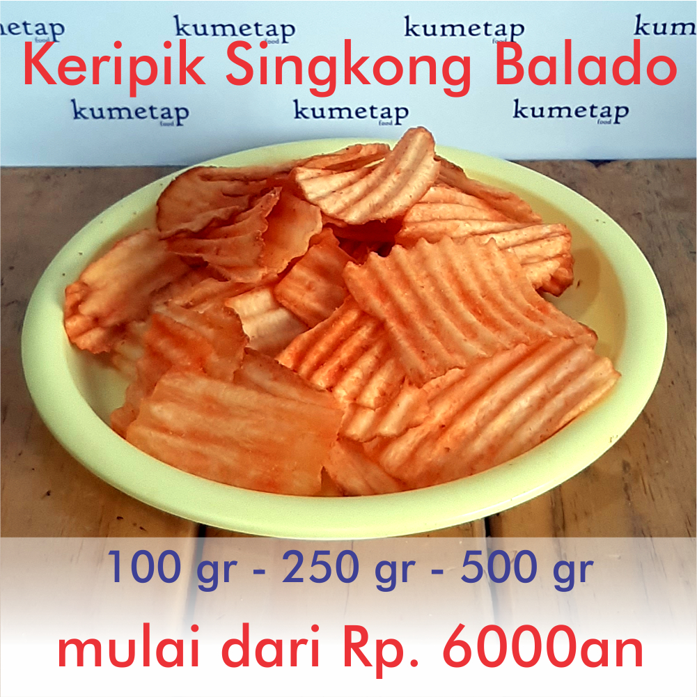 

Keripik Singkong Balado | Kripik Singkong Balado | CHUBA | KEMASAN 500 gr |