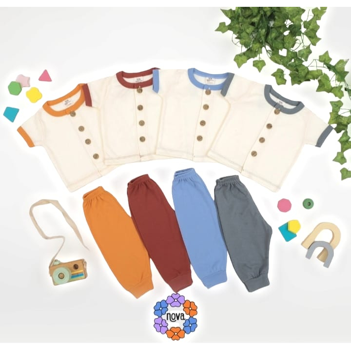 SETELAN BAJU ANAK - NOVA NATURAL SERIES