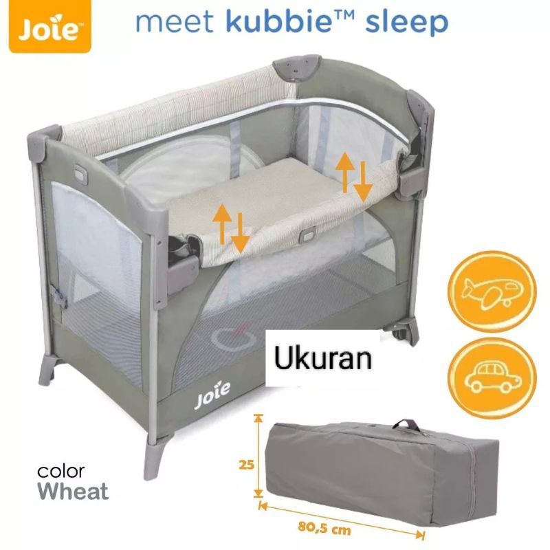 PRELOVED Baby Box Joie – Meet Kubbie Sleep + Kasur Matras