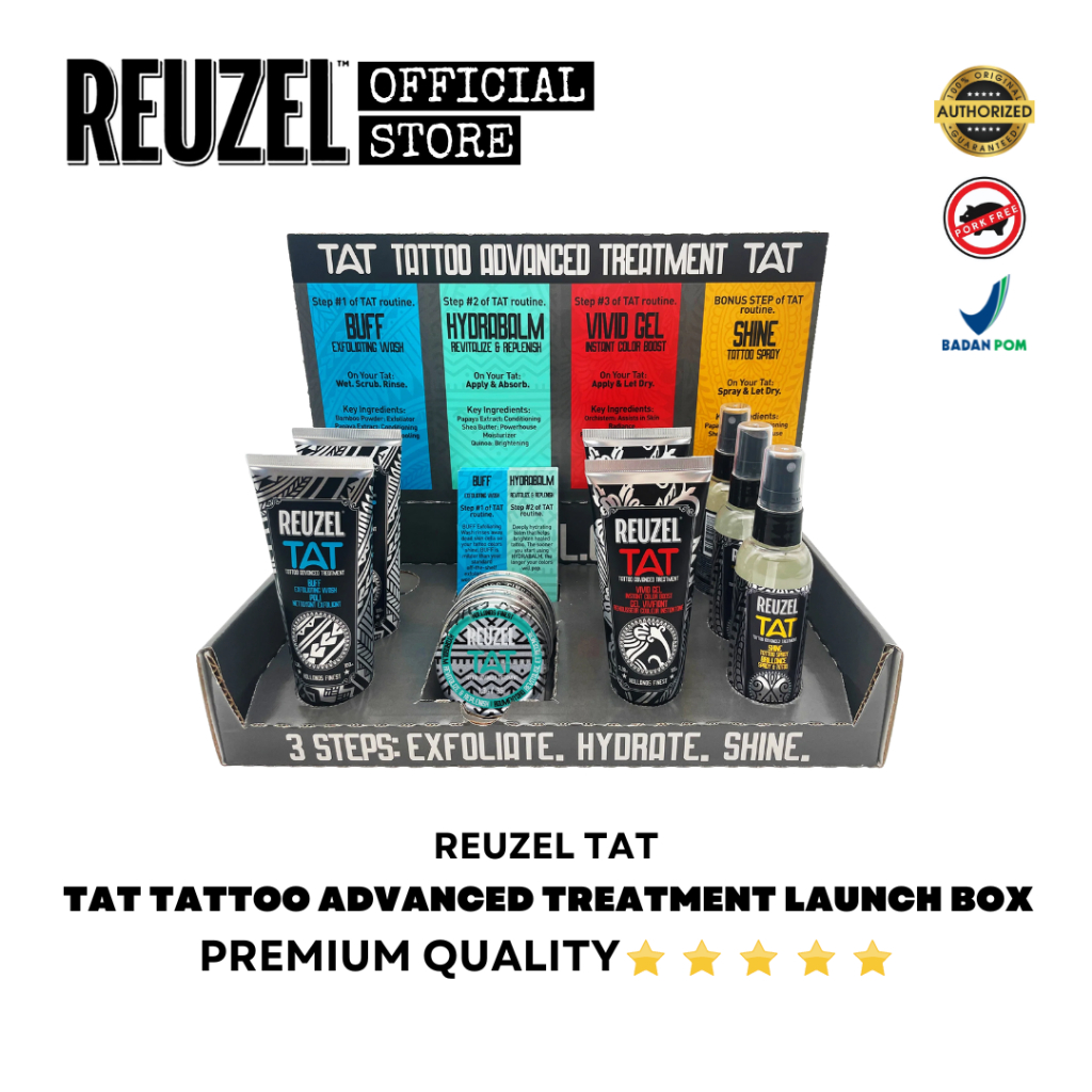 REUZEL TAT TATTOO ADVANCED TREAMENT LAUNCH BOX