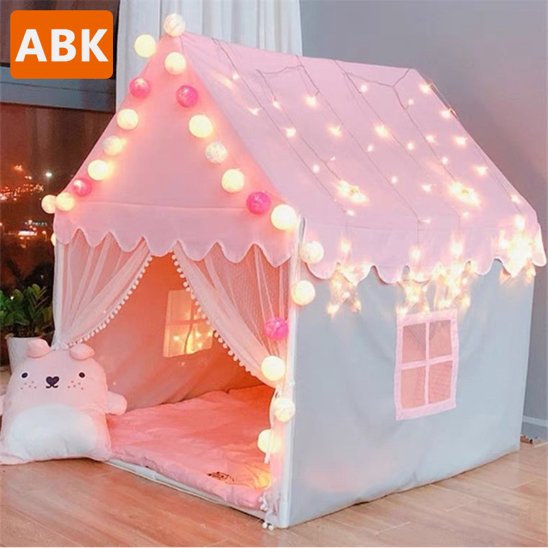 Mainan Tenda Anak Perempuan Tenda Anak besar Tenda Princess Tenda Anak Indoor Outdoor Tenda Tendaan