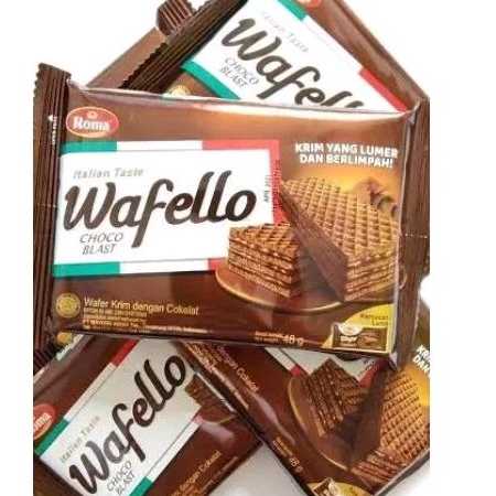 

WAFER ROMA WAFELLO COKLAT 5 BUNGKUS WAFELO 2000