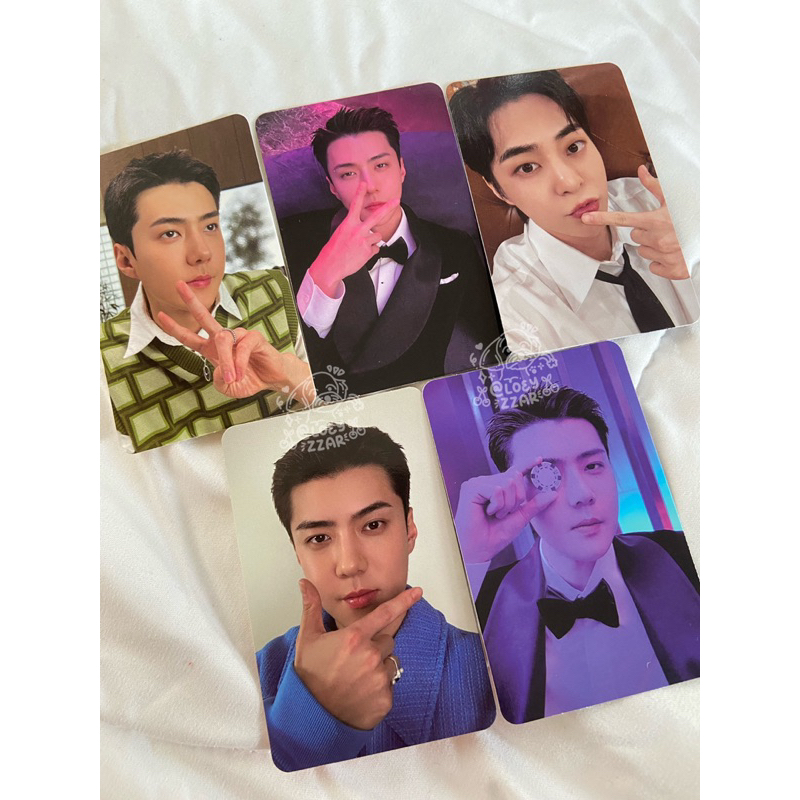 [BACA DESKRIPSI] EXO Exist Cream Soda Album Photocard PC POB Interasia Sehun DO Xiumin Kai Suho