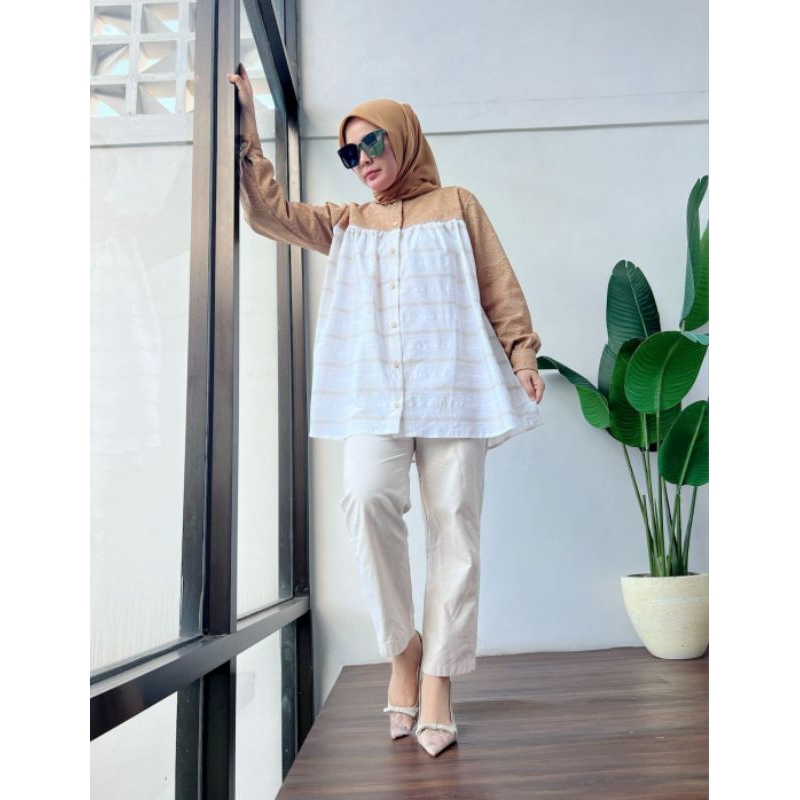 atasan blouse kemeja athayaa