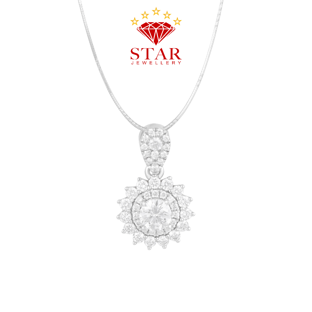 Liontin Berlian Solitaire Sertifikat GIA LPPD1353457 - Star Jewellery