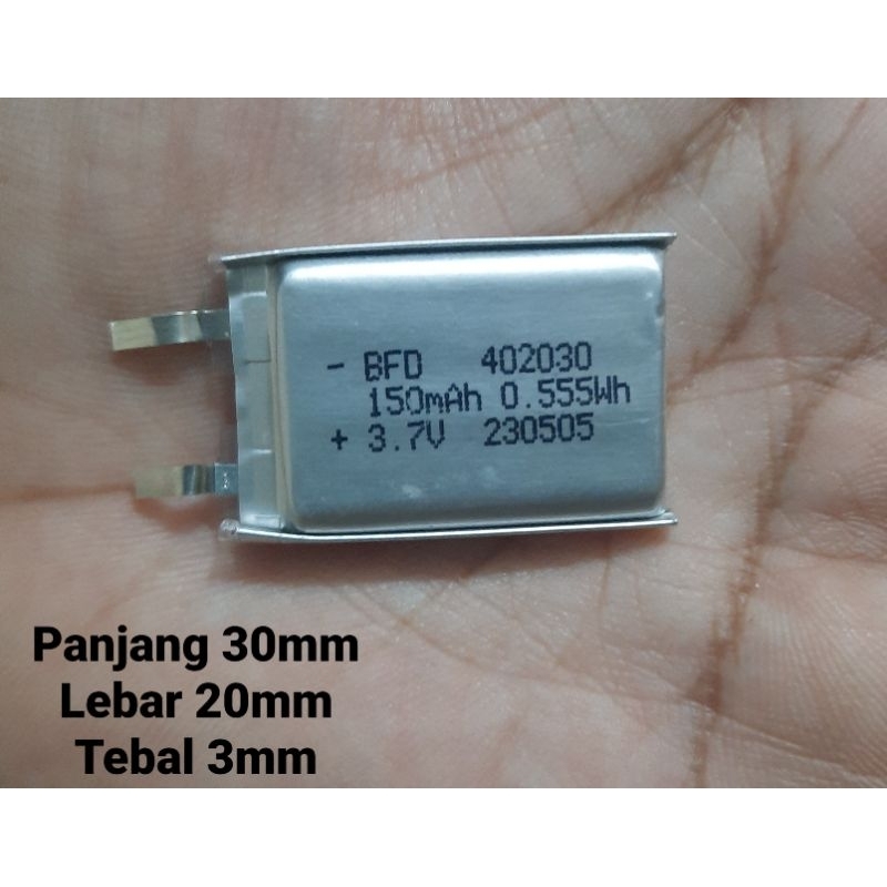 INTI Baterai Universal NON KABEL Tanam Mp3 Mp4 Dok Headset Wireless Speaker Bluetooth Portable Mini 