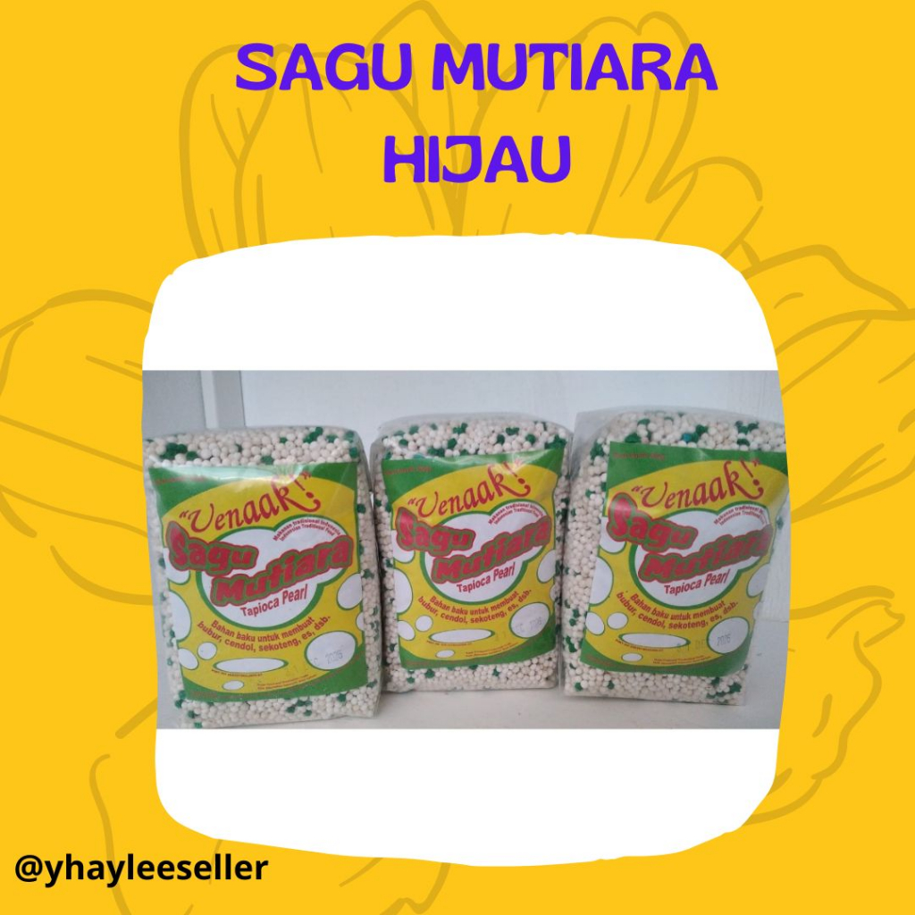 

✔✔ Sagu Mutiara 500 Gram Sekoteng Biji Mutiara / Uenaakk Sagu Mutiara 500 Gram