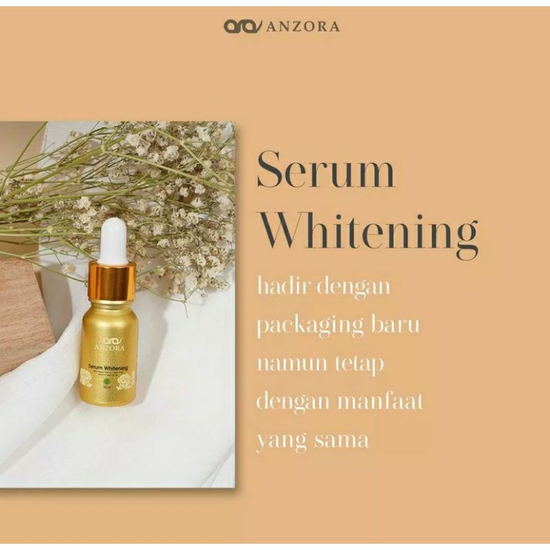 SERUM WHITENING ANZORA || SERUM GLOW ANZORA