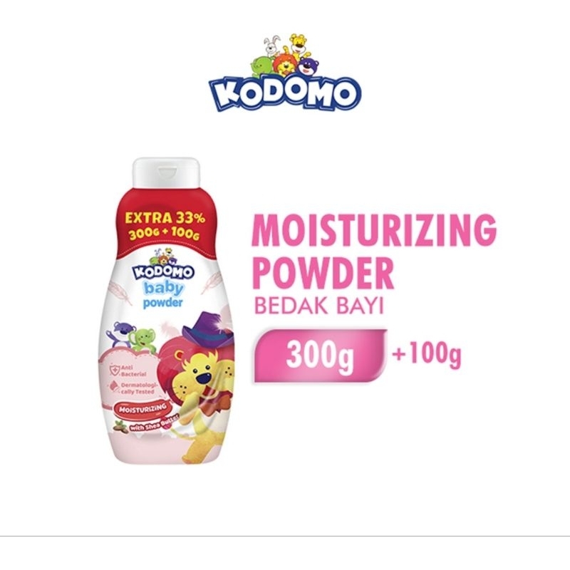 Kodomo Baby Powder Moisturizing 400g Jumbo