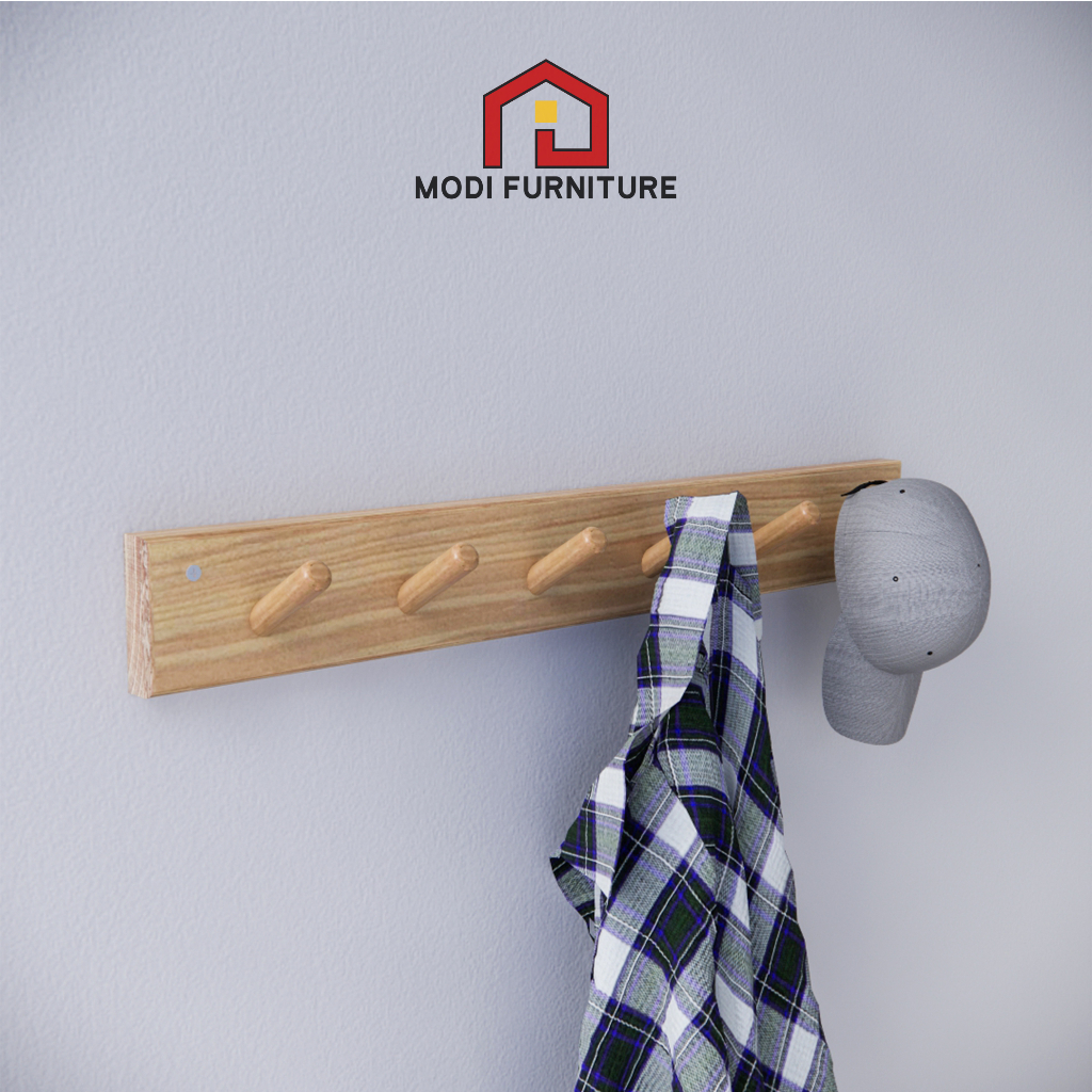 Kapstok Gantungan Cantelan Baju Kayu