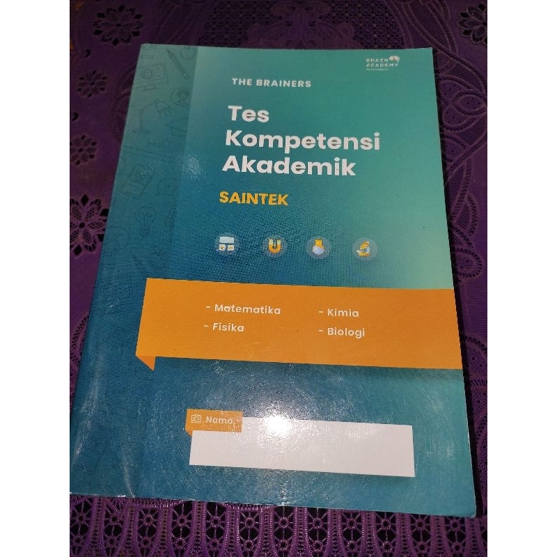 BUKU PRELOVED The brainers TKA 2022 BRAIN ACADEMY BY RUANGGURU