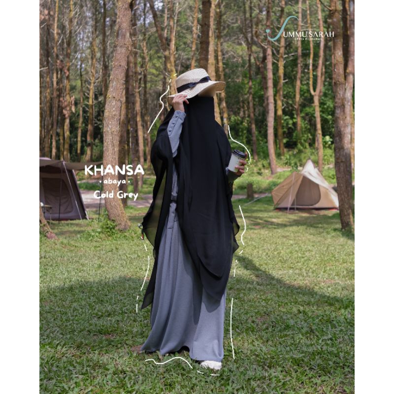[UMMU SARAH] FK KHANSA CHIFFON ARAB 2 LAYER