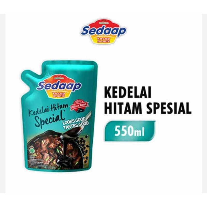 

Kecap Sedaap Kedelai Hitam Special 550ml