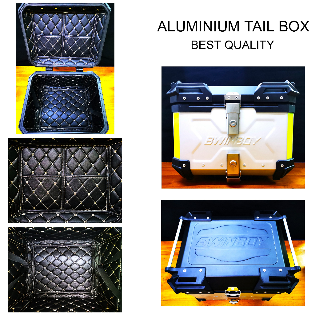 Top box PANNIER aluminium 45 Liter box motor X import