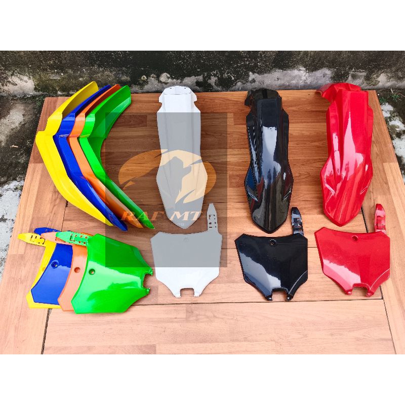 SPAKBOR DEPAN CRF 450 DAN PAPAN NOMOR CRF450 2022 PNP CRF150 L set supermoto crf 150 l SEPAKBOR DEPA