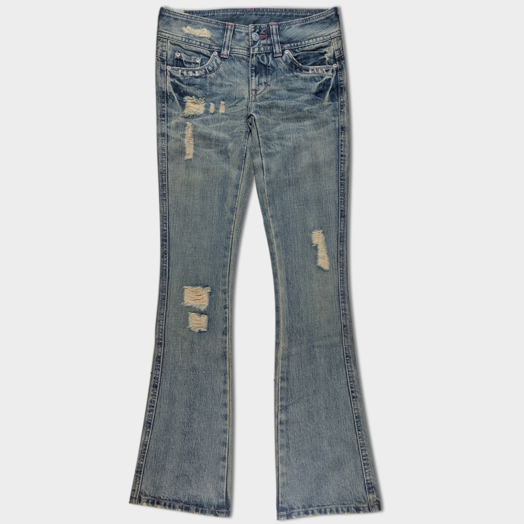 [GRADE B] Sweet Camel Celana Panjang Cutbray Denim Wanita | Longpants Denim Women [81-802-55]