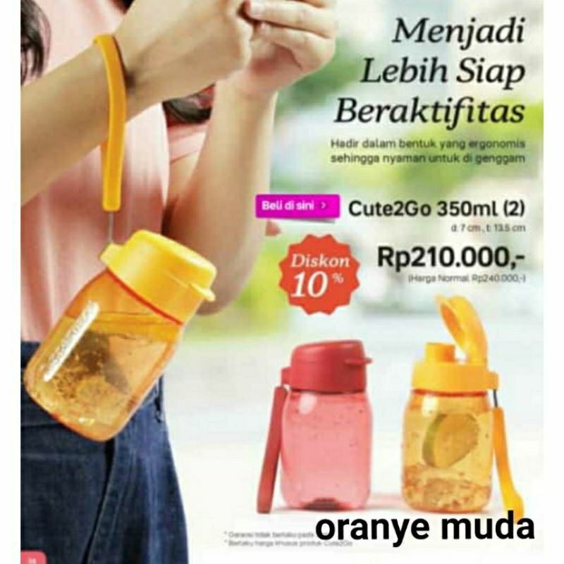 CUTE 2 GO TUPPERWARE