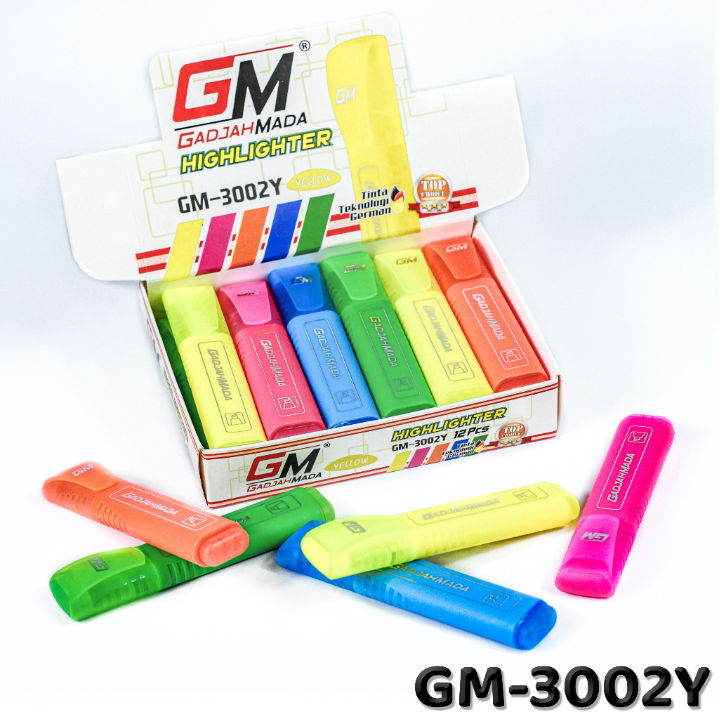 

Highlighter Pen Marker GadjahMada GM-3002