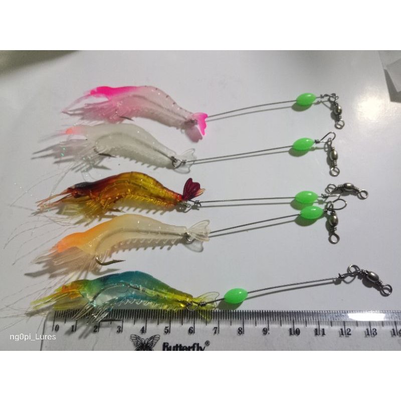 umpan casting udang shrimp