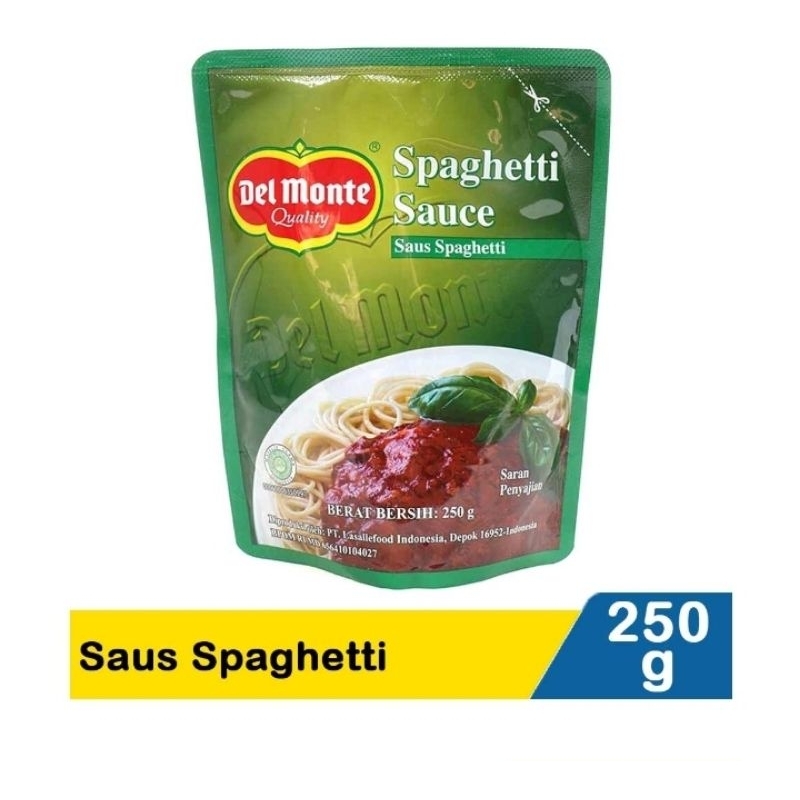 

DEL MONTE SAUS SPAGHETTI 250 gram