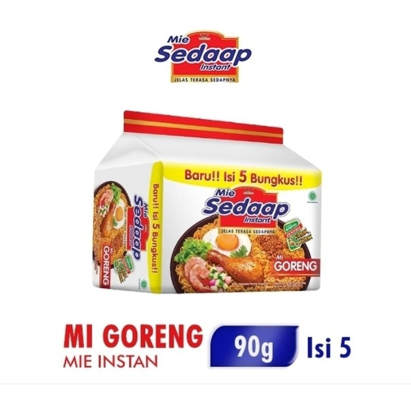 

Sedaap Mie Instan Goreng isi 5 pcs