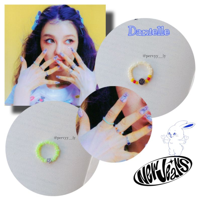 Ring Idol Series - Cincin Idol Series - KPOP Style - Korean Ring - Cincin Manik Beads