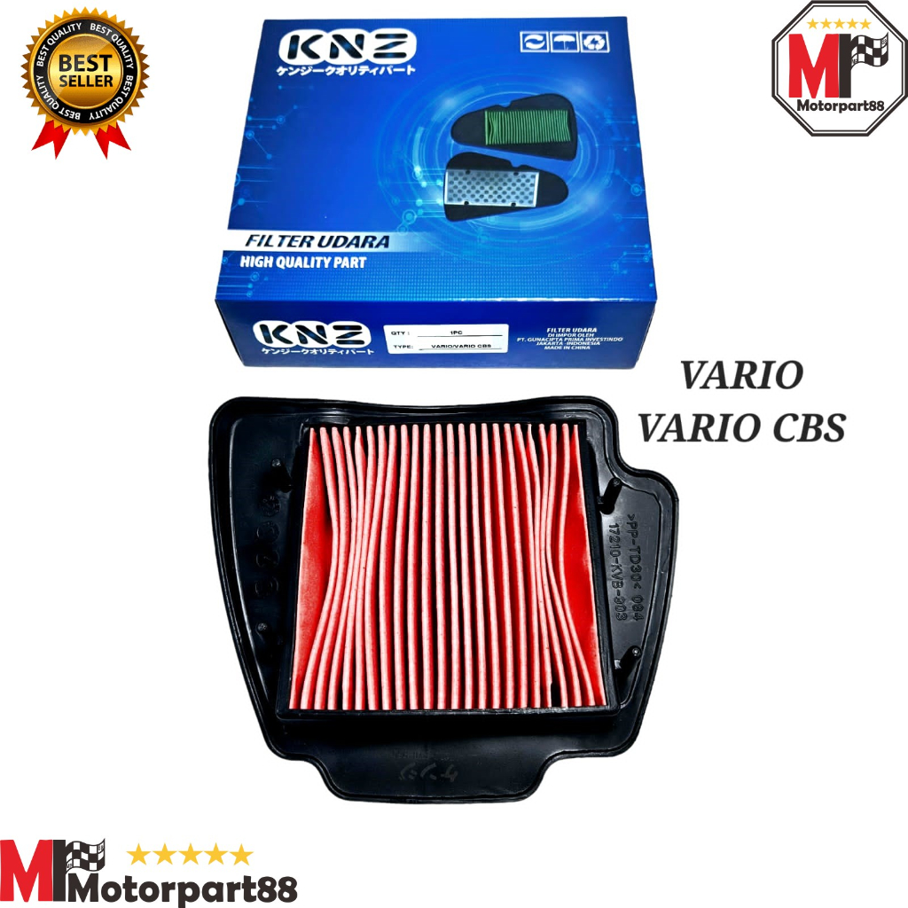 FILTER SARINGAN UDARA VARIO 110 KARBU VARIO CBS KNZ