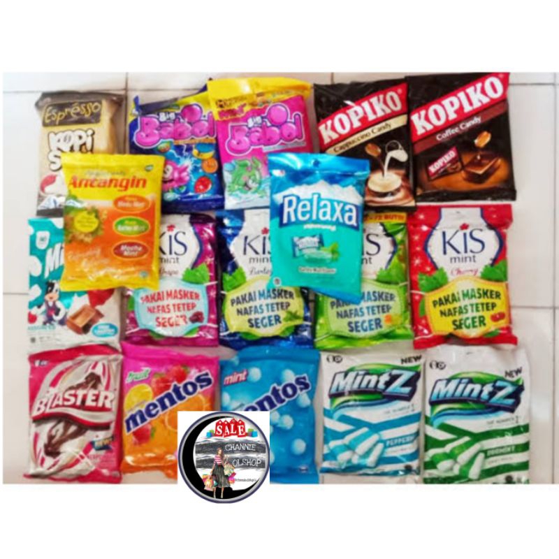 

Readystock permen kopiko kiss mentos mint